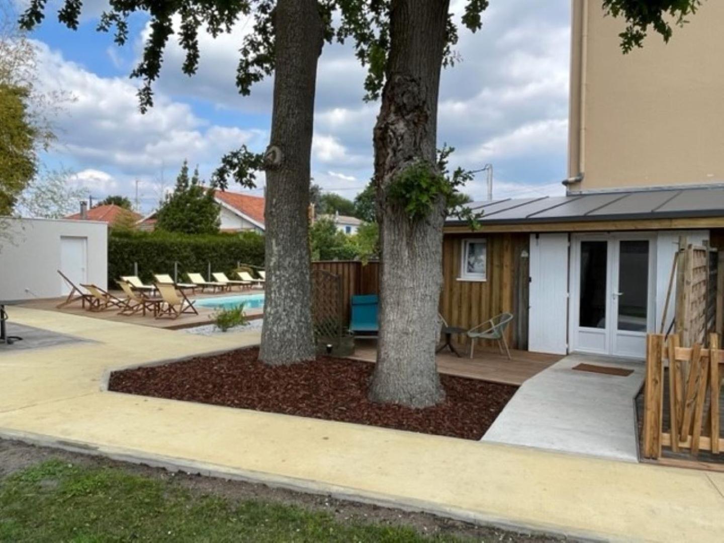 Hotel Le Grain De Sable Арес Екстериор снимка